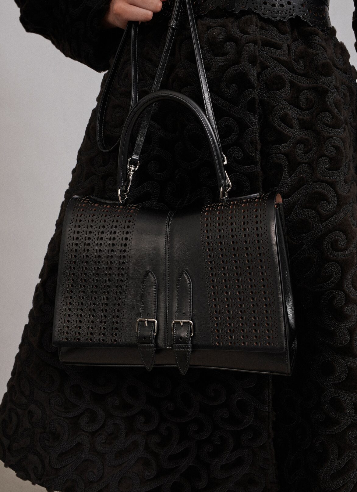 Handbags ALAÏA BLACK HANDBAGS